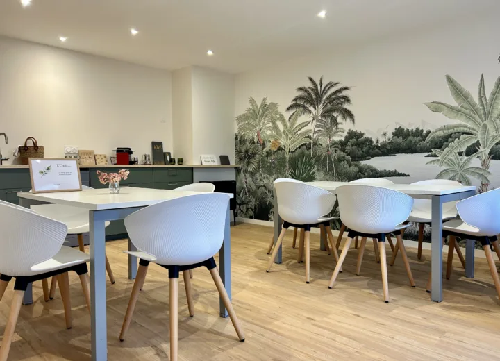 Un espace de vie commun lumineux